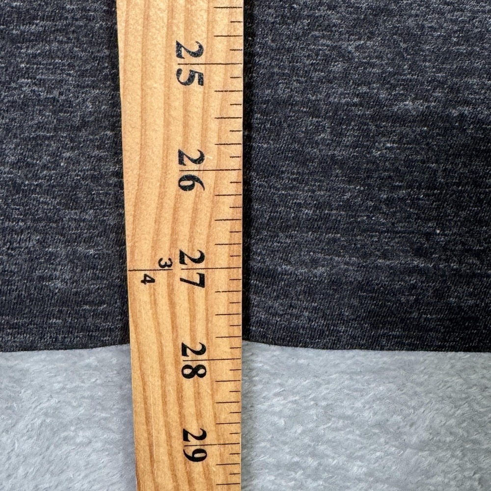 Polo Ralph Lauren Shirt Mens Medium Black Heather V Neck Pony Logo Short Sleeve - Picture 6 of 8